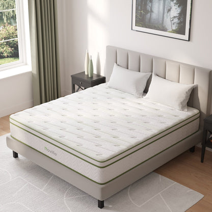 Materasso ibrido in memory foam Cool Gel Novilla da 12 pollici