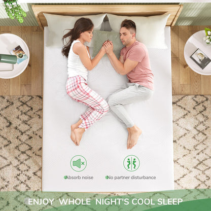 Materasso in memory foam Novilla da 12 pollici con gel rinfrescante di medie dimensioni