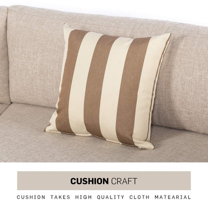 Set di divani componibili curvi a mezzaluna e semicircolari in rattan e vimini Nuon da 5 pezzi di Havenside Home