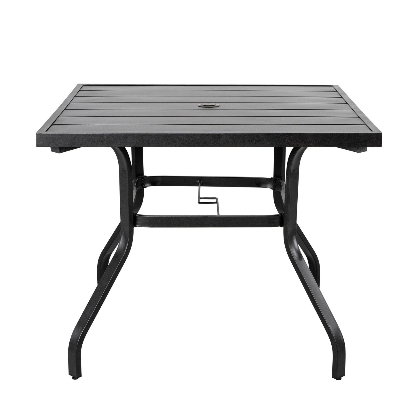 Set da pranzo da esterno Nuu Garden da 5 pezzi con sedie girevoli e cuscini