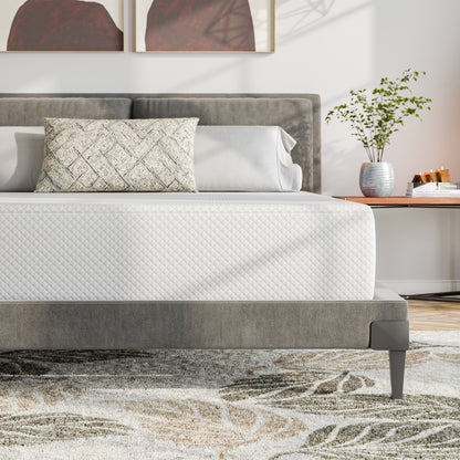 Materasso in memory foam O-Sleep 10 Gel in scatola con CertiPUR-US e OEKO-TEX