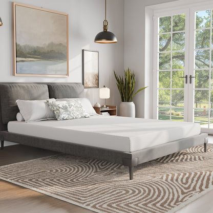 Materasso in memory foam O-Sleep 6 Gel in scatola con certificazione CertiPUR-US e OEKO-TEX