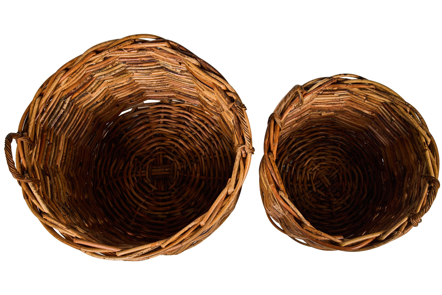 Rush Weaves - Cestoni In Asalam Rattan Set 1/2