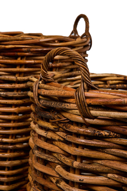 Rush Weaves - Cestoni In Asalam Rattan Set 1/2