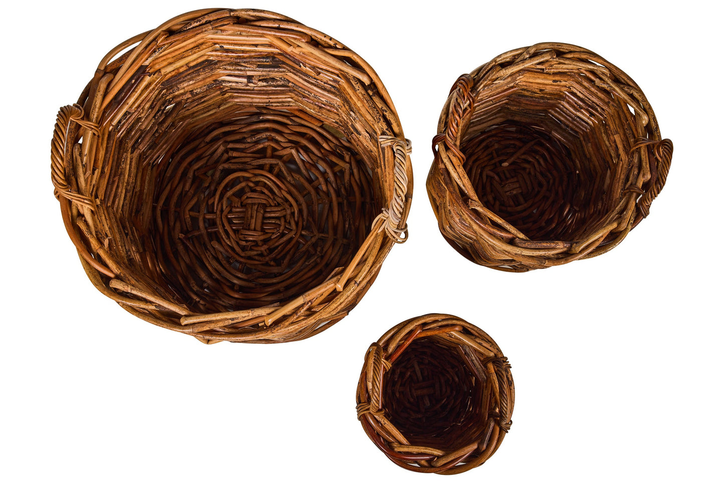 Rush Weaves - Set Ceste Con Manici Asalam Rattan 1/3