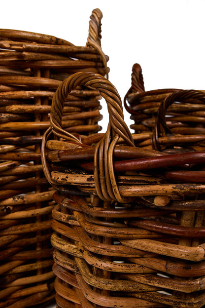 Rush Weaves - Set Ceste Con Manici Asalam Rattan 1/3