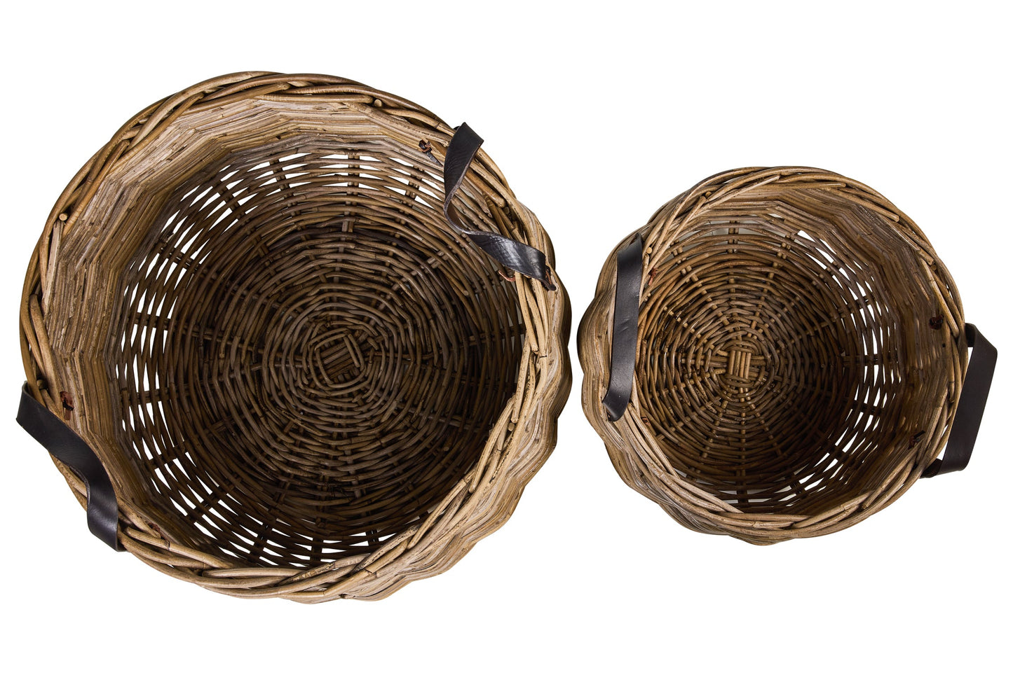 Rush Weaves - Ceste Base Stondata Manici In Pelle Kubu Grey 1/2