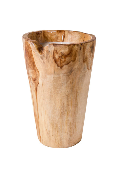 Rush Waves - Candela in Legno Cilindrico