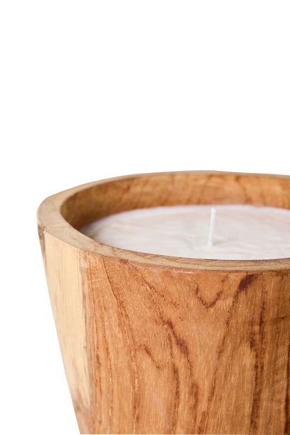 Rush Waves - Candela in Legno Cilindrico Media