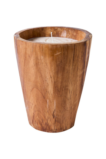 Rush Waves - Candela in Legno Cilindrico Media