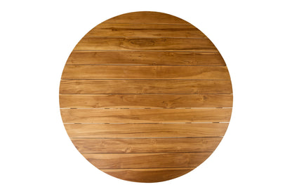Belfast - Tavolo Rotondo Teak Diam 120
