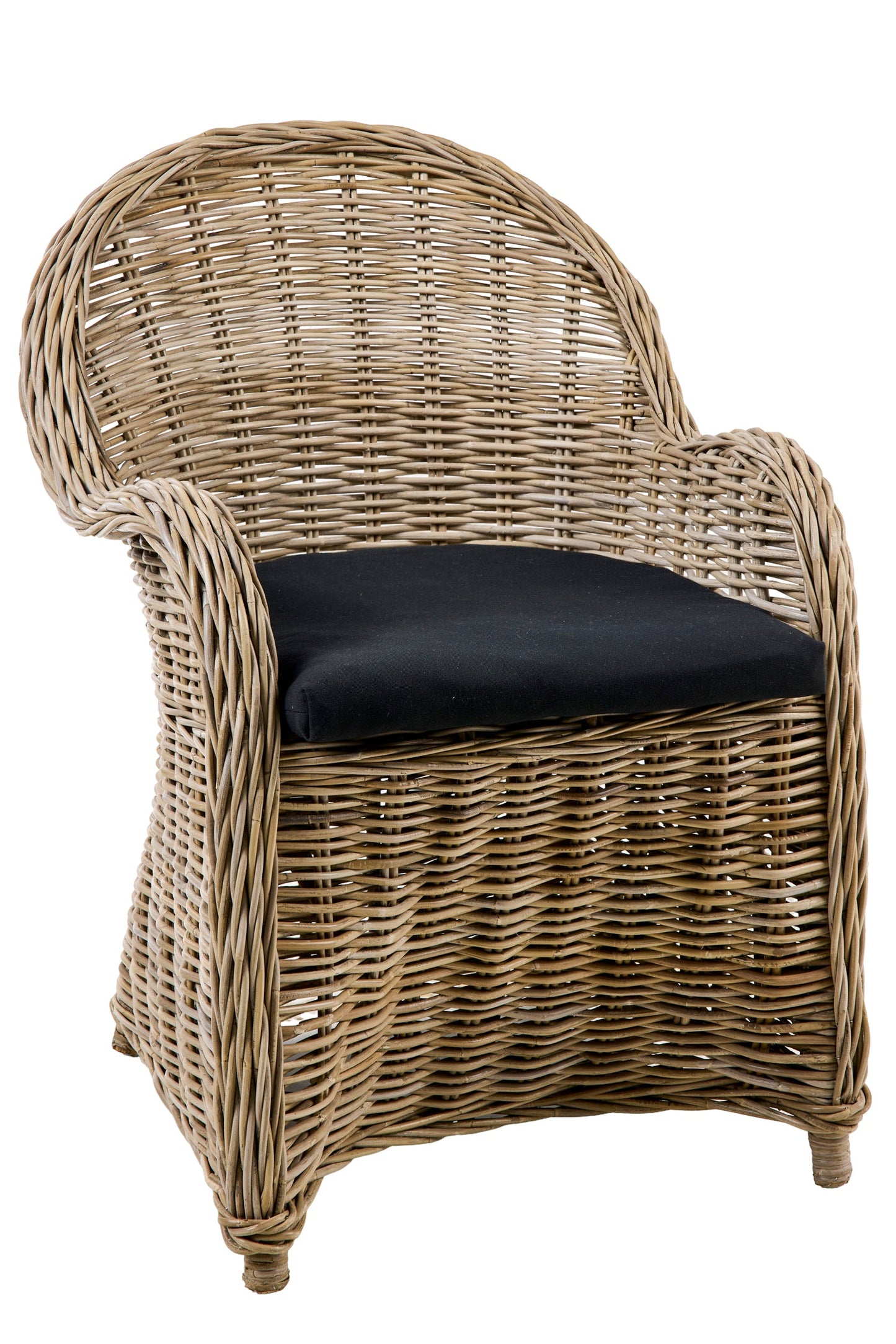 Teodora - Poltrona Rattan Con Cuscino