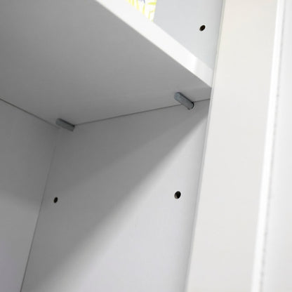 Armadio salvaspazio Copper Grove Radnevo con 1 cassetto e 1 anta