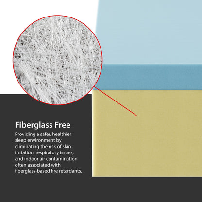 Materasso in memory foam O-Sleep 6 Gel in scatola con certificazione CertiPUR-US e OEKO-TEX