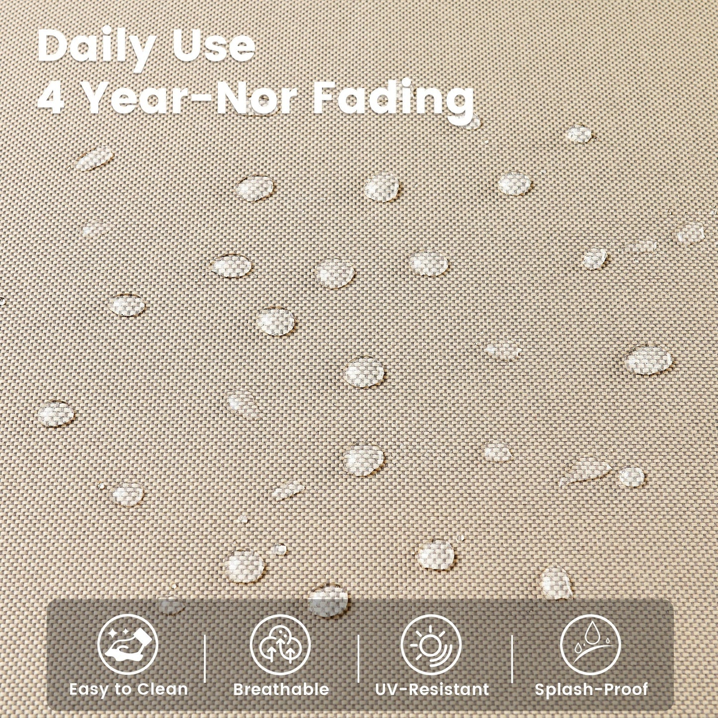 OVIOS Set di 11 sedie girevoli in vimini per esterni con tavolo da fuoco