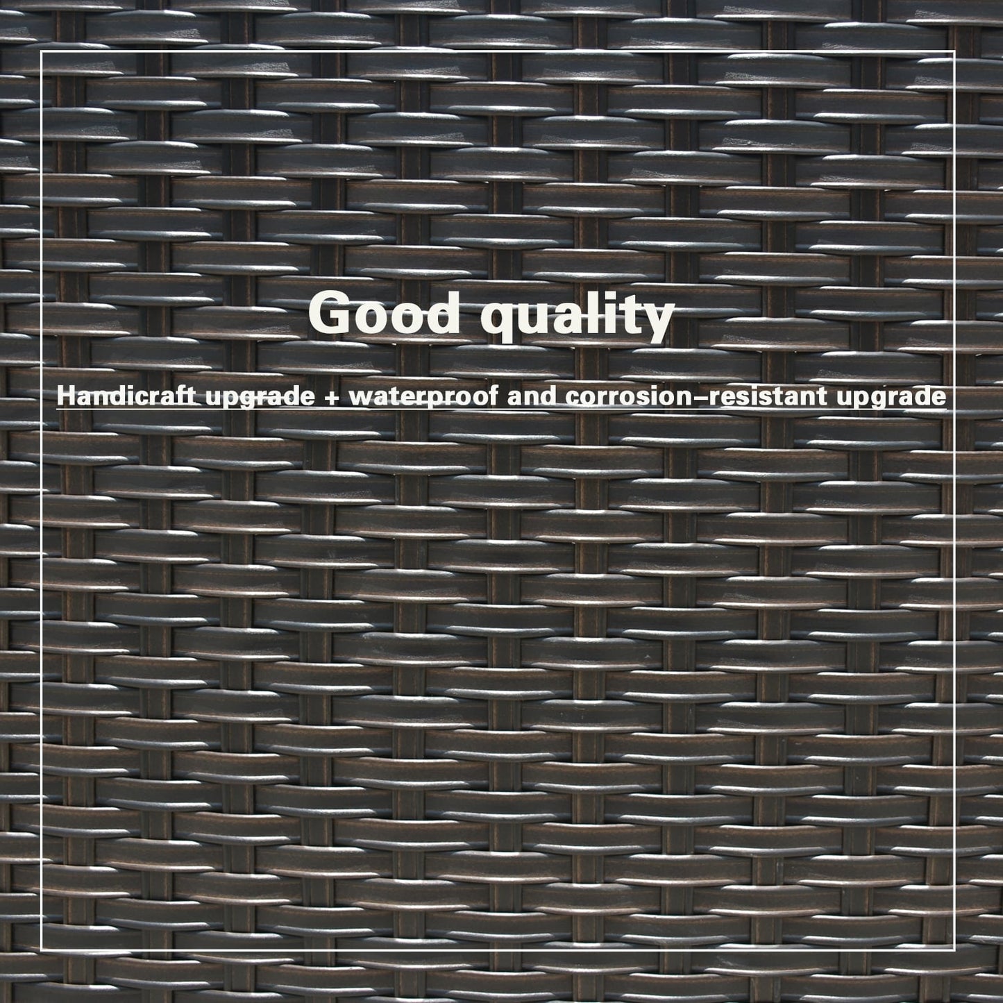 Set da conversazione per mobili da giardino OVIOS in tessuto Sunbrella e Olefin da 12 pezzi