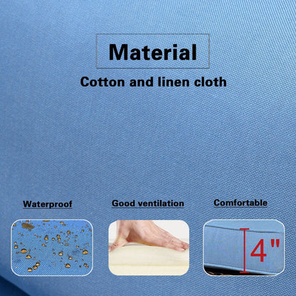 Set da conversazione per mobili da giardino OVIOS in tessuto Sunbrella e Olefin da 12 pezzi