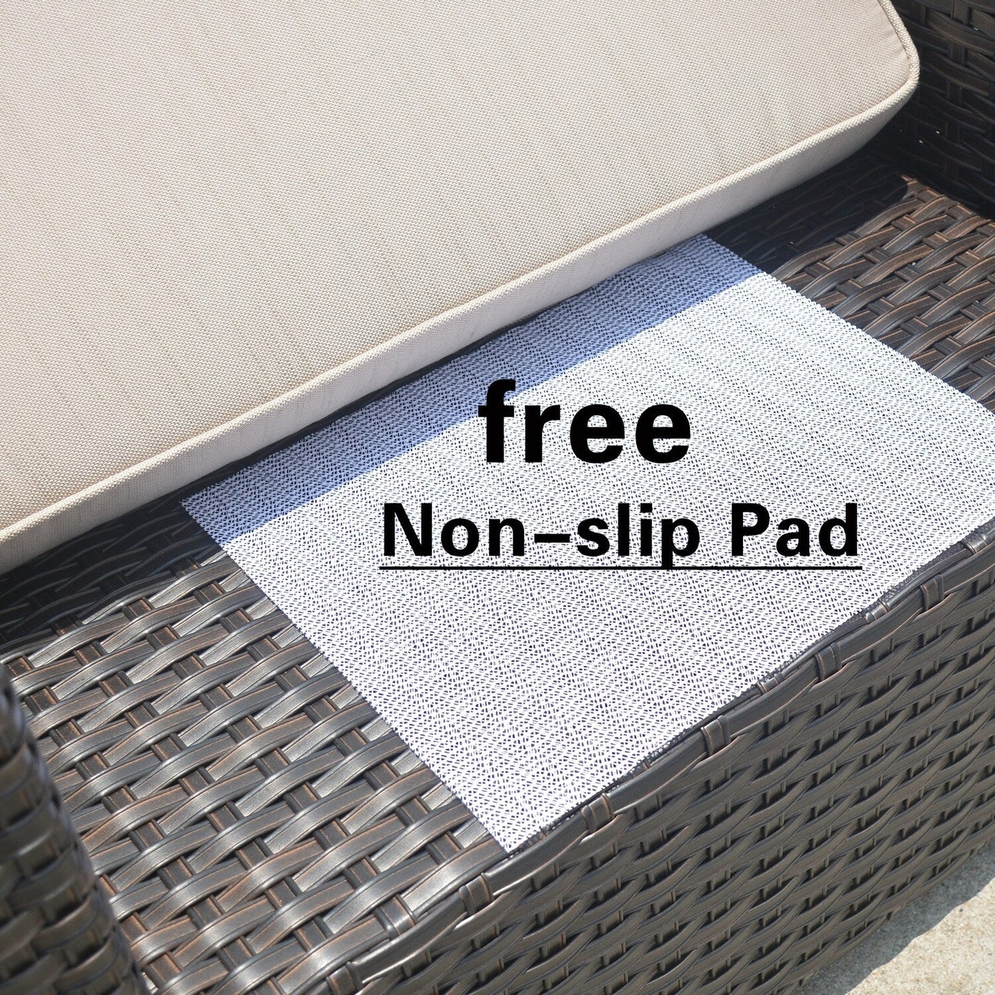 Set da conversazione per mobili da giardino OVIOS in tessuto Sunbrella e Olefin da 12 pezzi