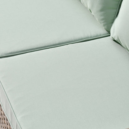 Set di 3 sedie girevoli in vimini per mobili da giardino adatti agli animali domestici OVIOS