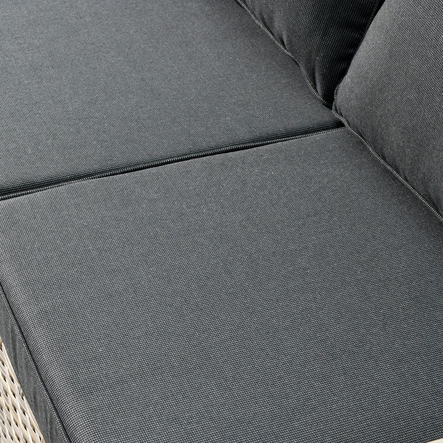 Set di 3 sedie girevoli in vimini per mobili da giardino adatti agli animali domestici OVIOS