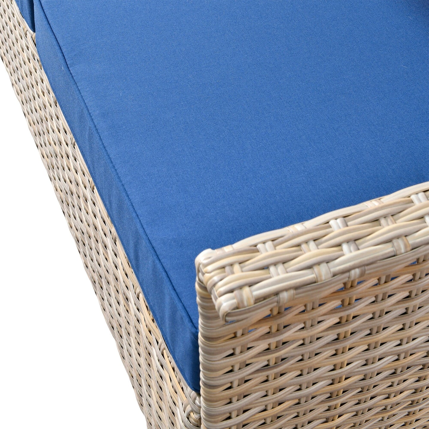 Set di 3 sedie girevoli in vimini per mobili da giardino adatti agli animali domestici OVIOS