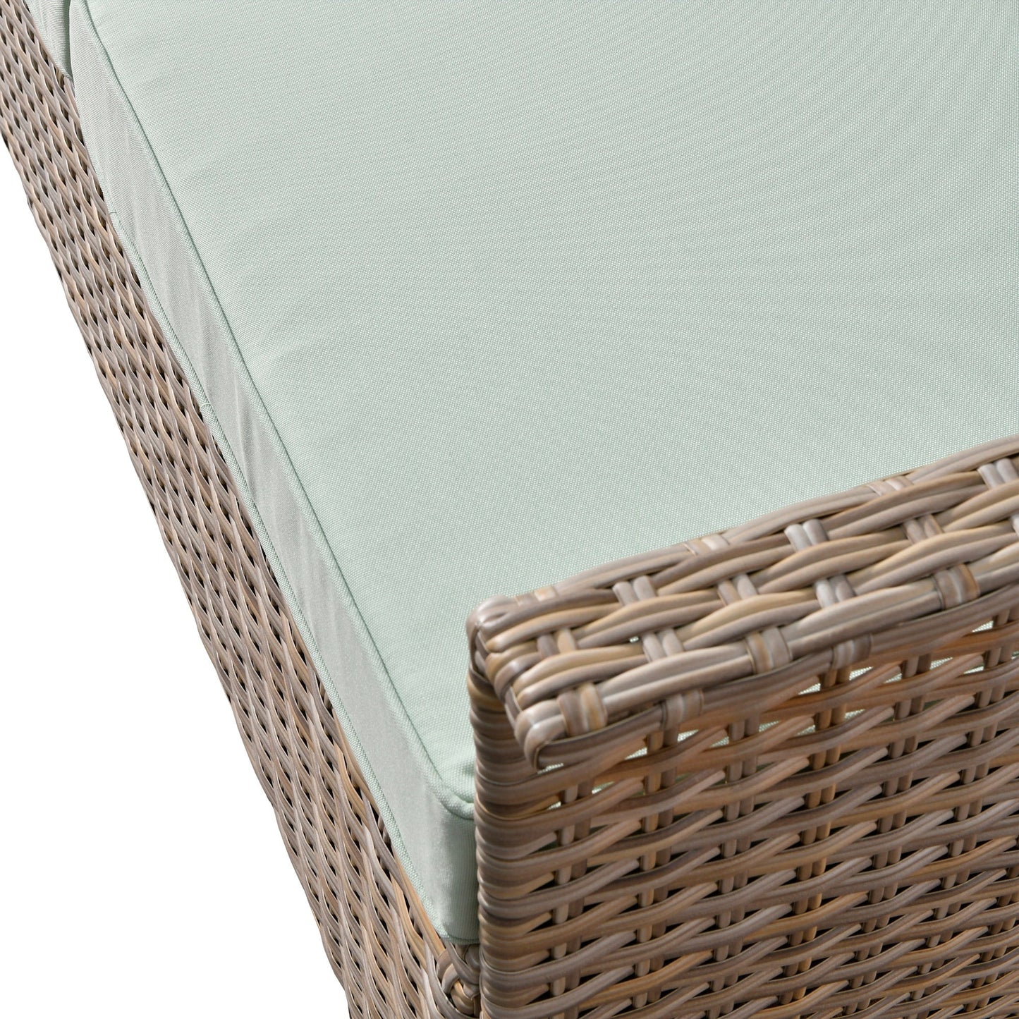 Set di 3 sedie girevoli in vimini per mobili da giardino adatti agli animali domestici OVIOS