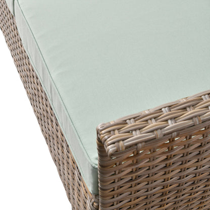 Set di 3 sedie girevoli in vimini per mobili da giardino adatti agli animali domestici OVIOS