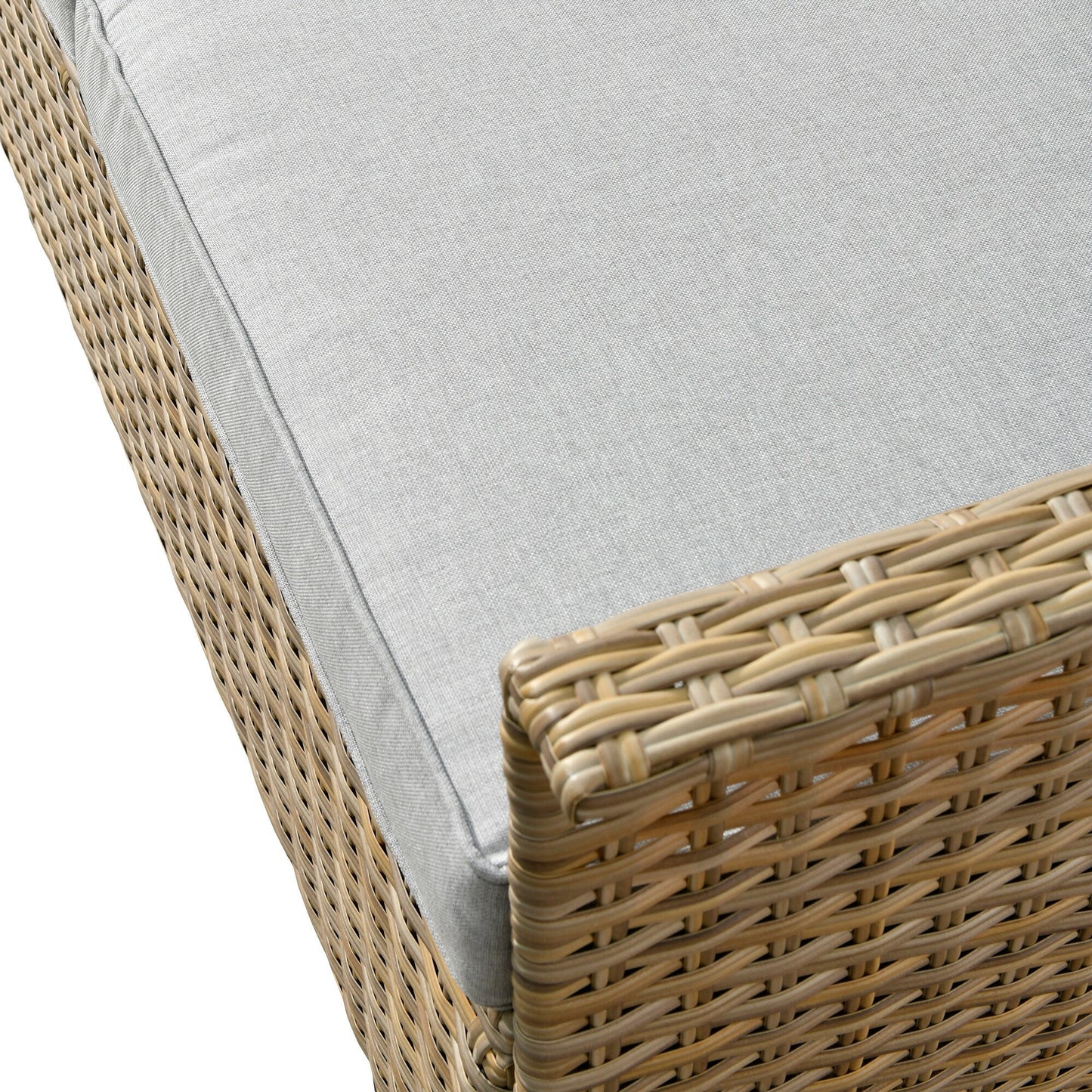 Set di 3 sedie girevoli in vimini per mobili da giardino adatti agli animali domestici OVIOS