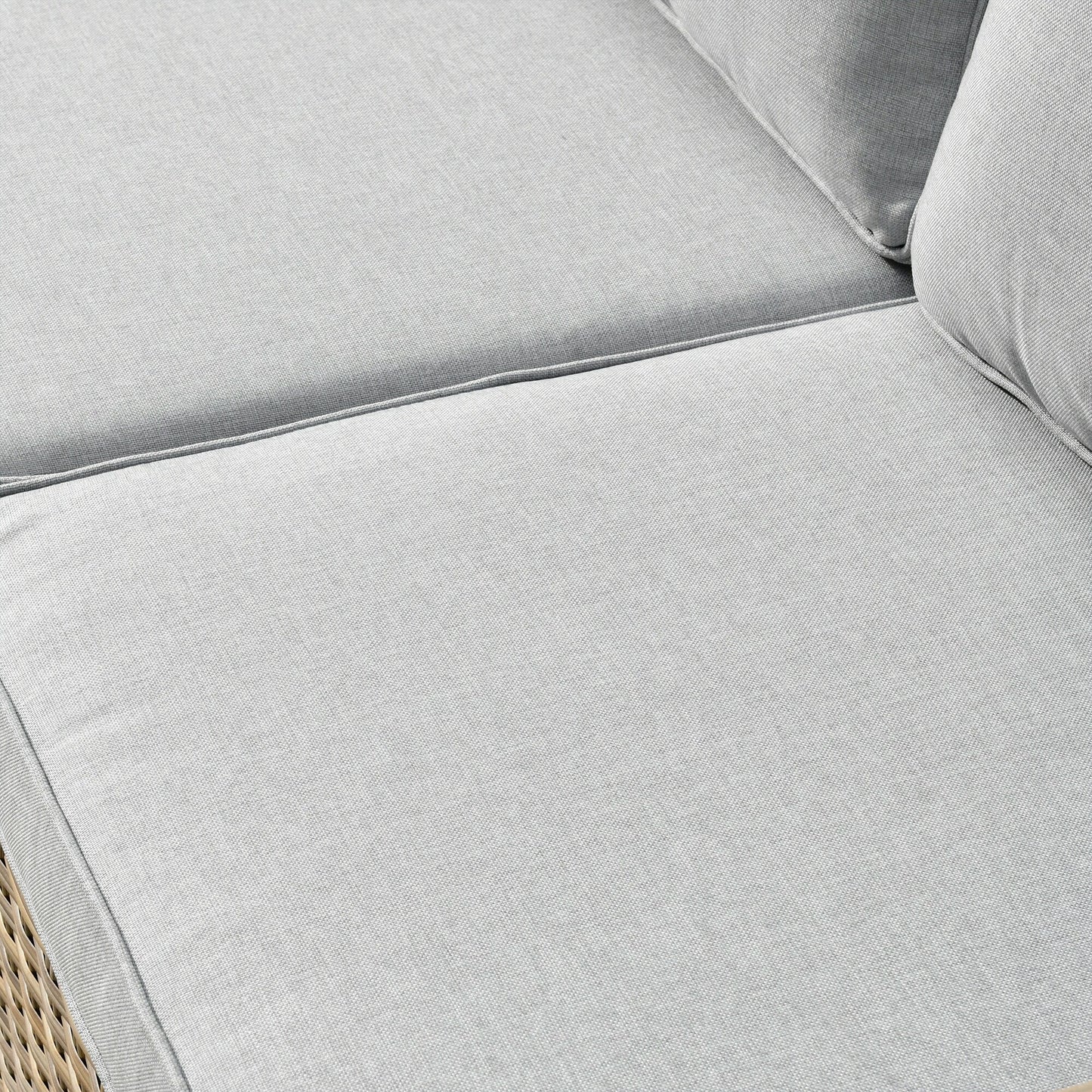 Set di 3 sedie girevoli in vimini per mobili da giardino adatti agli animali domestici OVIOS