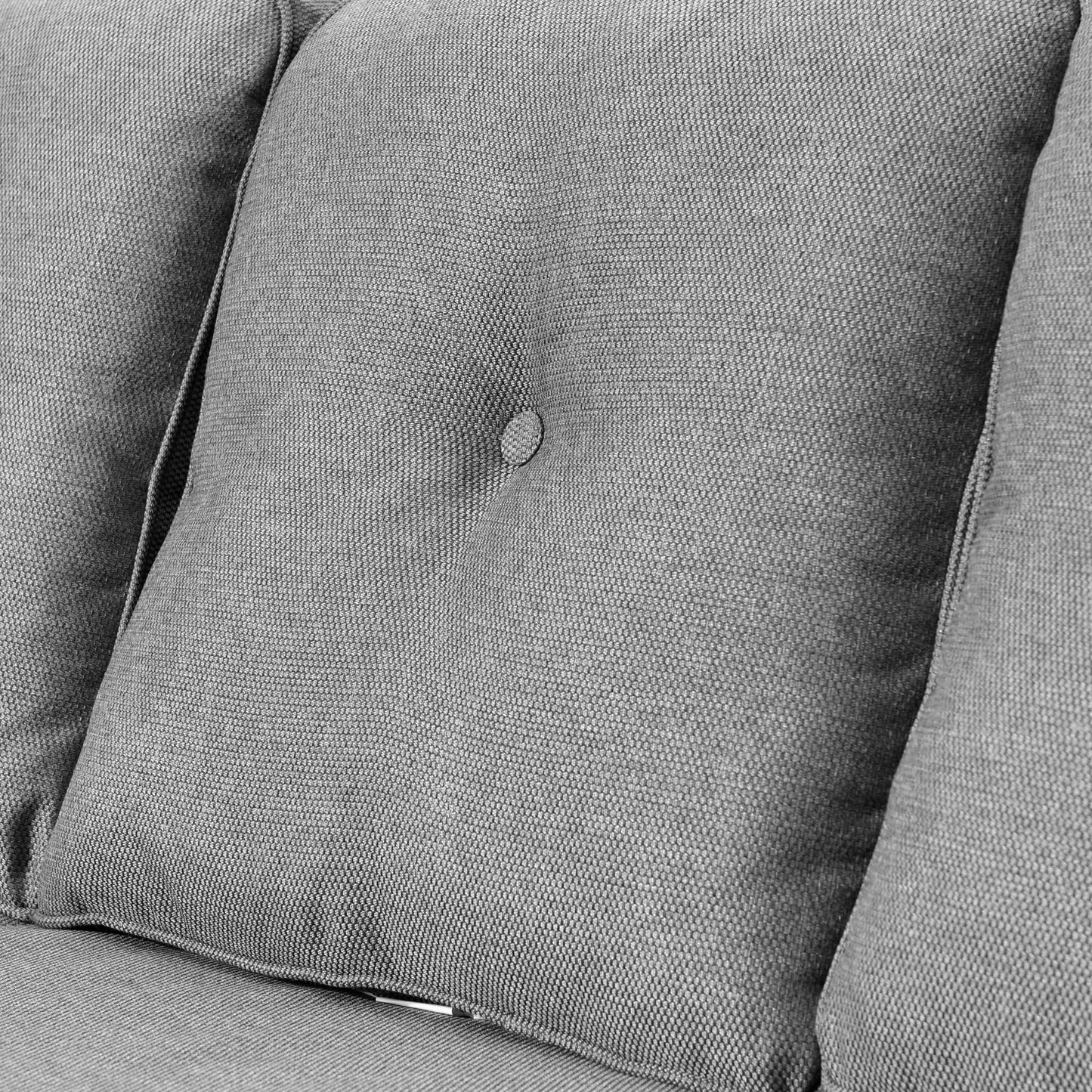 Set da conversazione in vimini da patio OVIOS da 5 pezzi con tavolo da fuoco