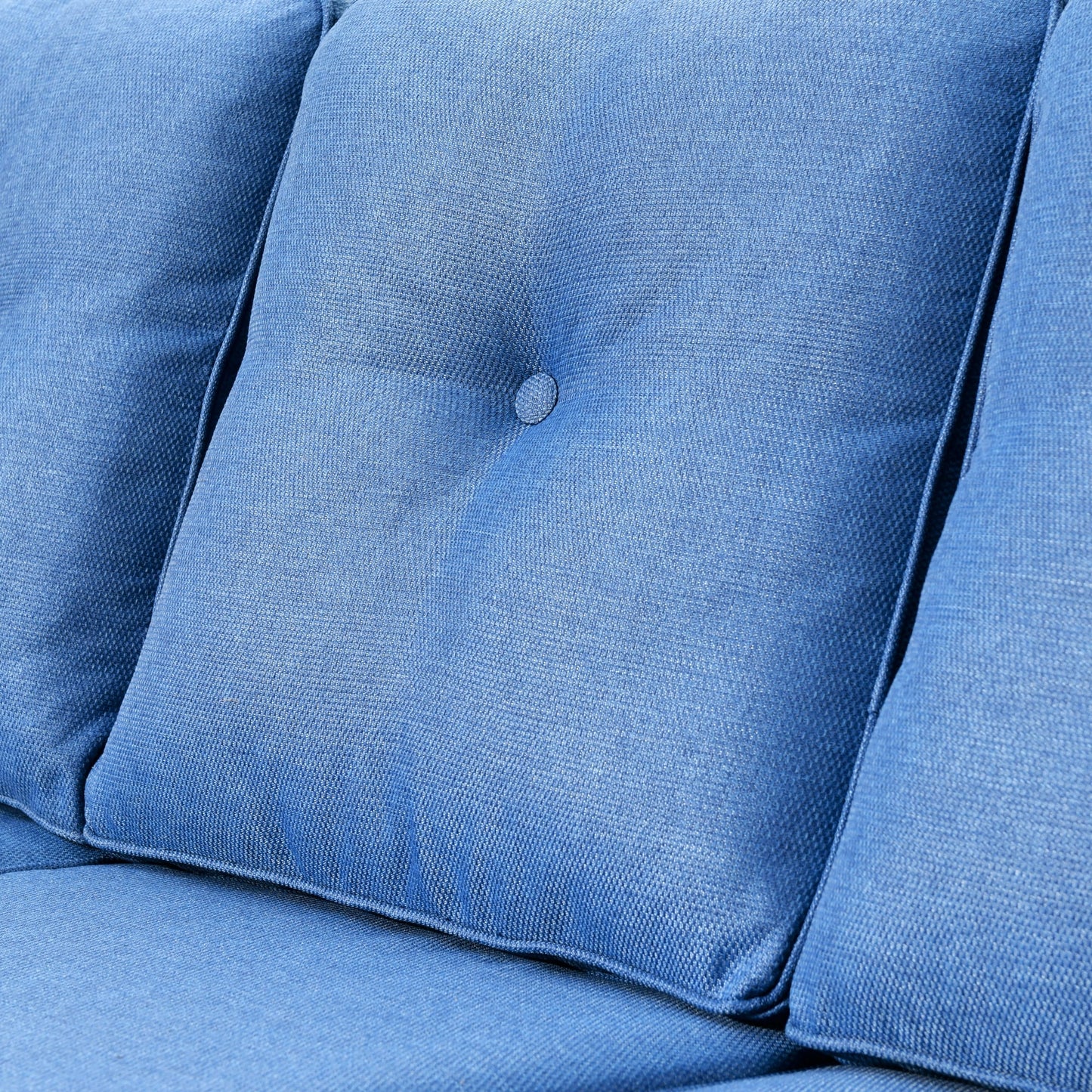 Set da conversazione in vimini da patio OVIOS da 5 pezzi con tavolo da fuoco