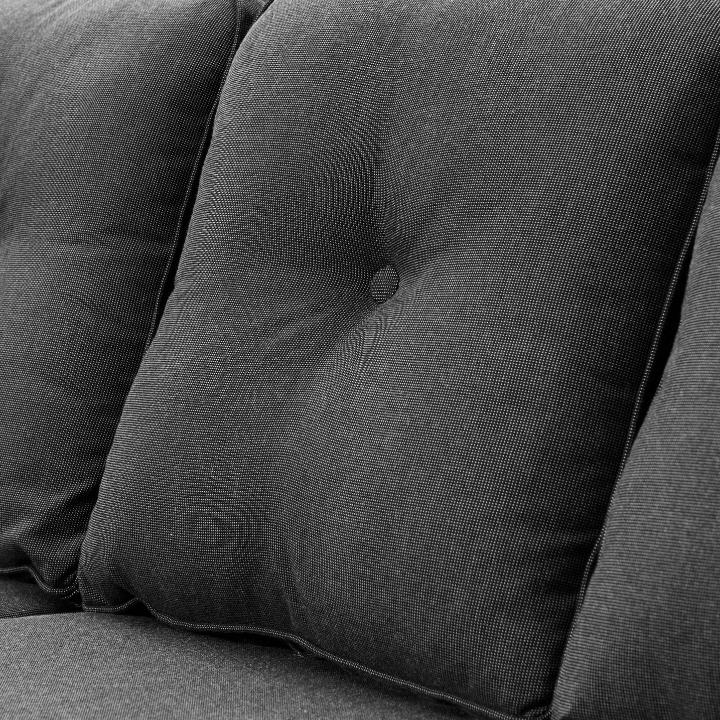 Set da conversazione in vimini da patio OVIOS da 5 pezzi con tavolo da fuoco