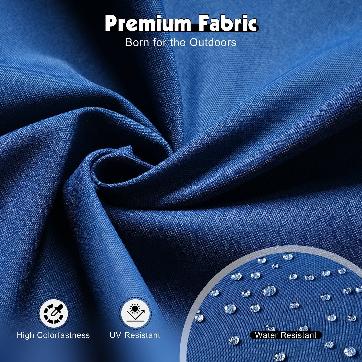 Set da conversazione in vimini da patio OVIOS da 5 pezzi con tavolo da fuoco