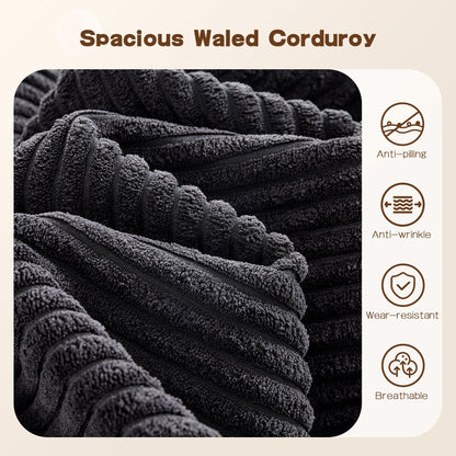 Divano chaise longue OVIOS Pit Stripes senza montaggio richiesto