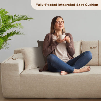 Divano chaise longue OVIOS antigraffio, non richiede montaggio