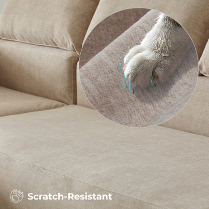 Divano chaise longue OVIOS antigraffio, non richiede montaggio