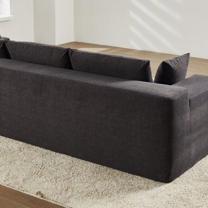 Divano chaise longue OVIOS antigraffio, non richiede montaggio