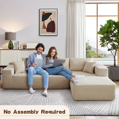 Divano chaise longue OVIOS antigraffio, non richiede montaggio