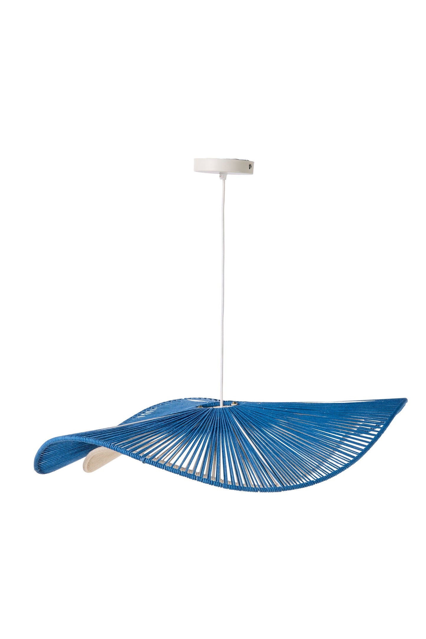 Casablanca - Lampadario Da Soffitto Azzurro, Bianco