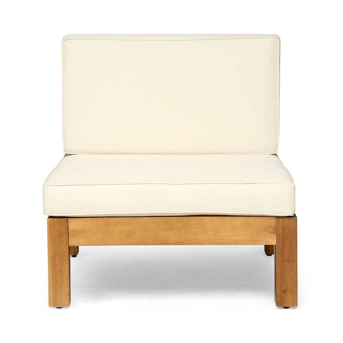 Set di divani componibili a U in legno di acacia Oana da esterno, 12 pezzi, di Christopher Knight Home