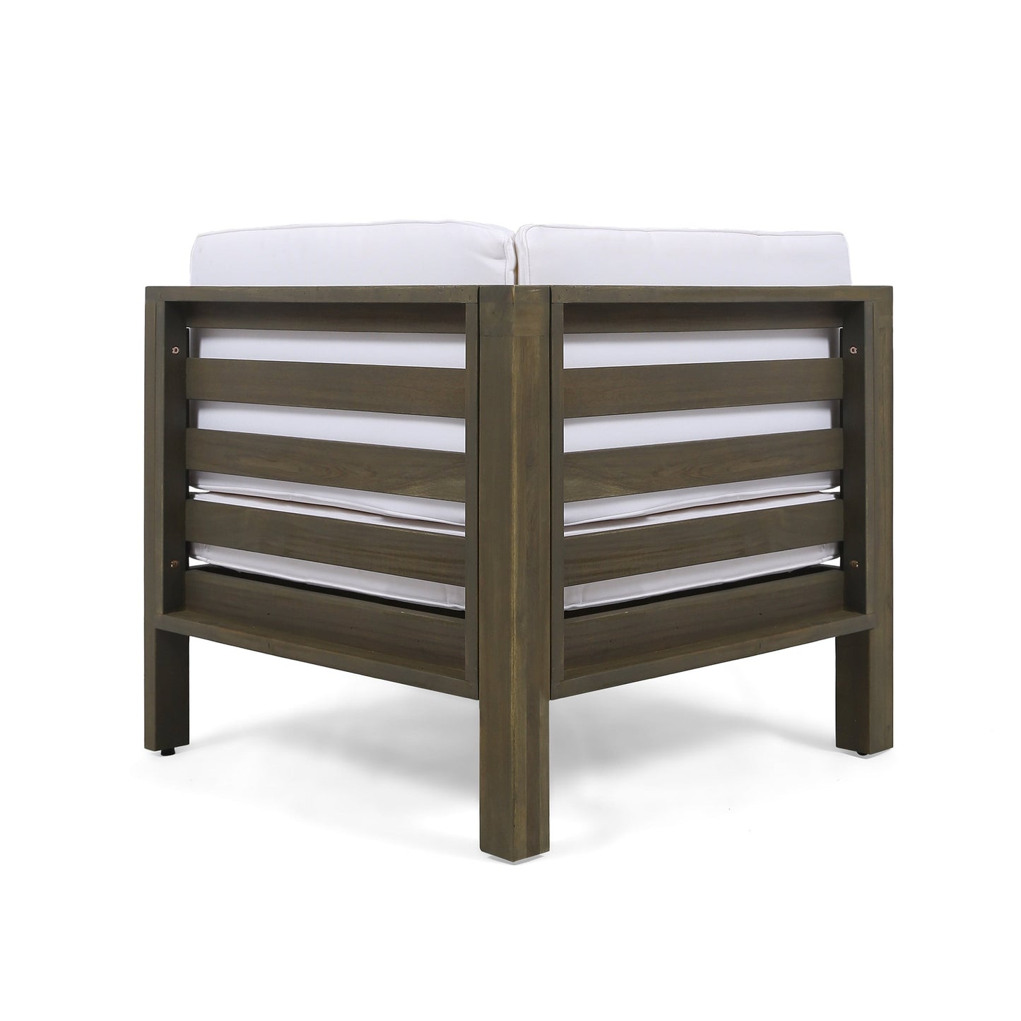 Set di divani componibili a U in legno di acacia Oana da esterno, 12 pezzi, di Christopher Knight Home