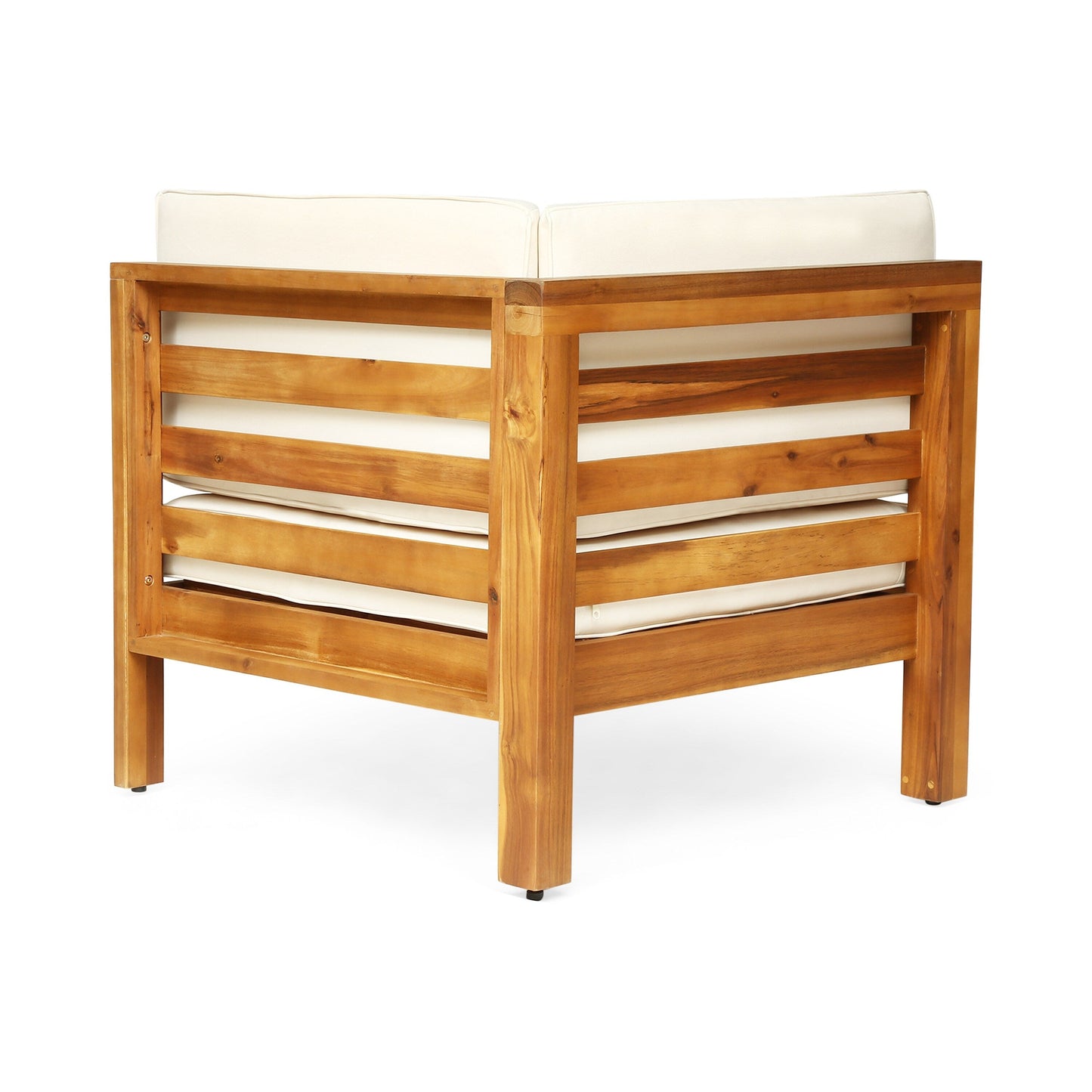 Set di divani componibili a U in legno di acacia Oana da esterno, 12 pezzi, di Christopher Knight Home