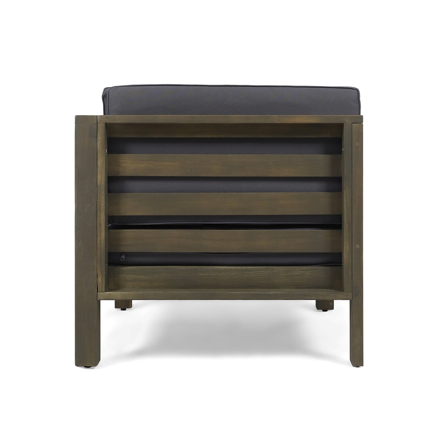 Set di divani componibili a U in legno di acacia Oana da esterno, 12 pezzi, di Christopher Knight Home