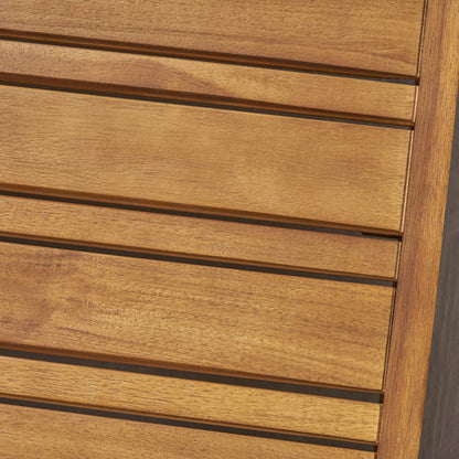 Set di divani componibili da esterno Oana in legno di acacia da 7 posti di Christopher Knight Home