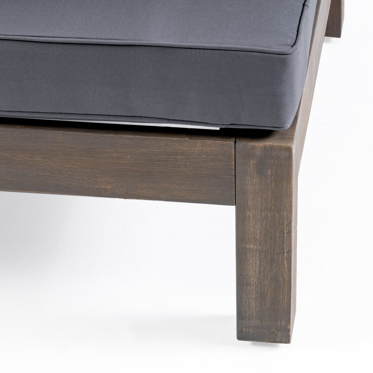 Set di divani componibili da esterno Oana in legno di acacia da 9 pezzi con tavolino da caffè di Christopher Knight Home