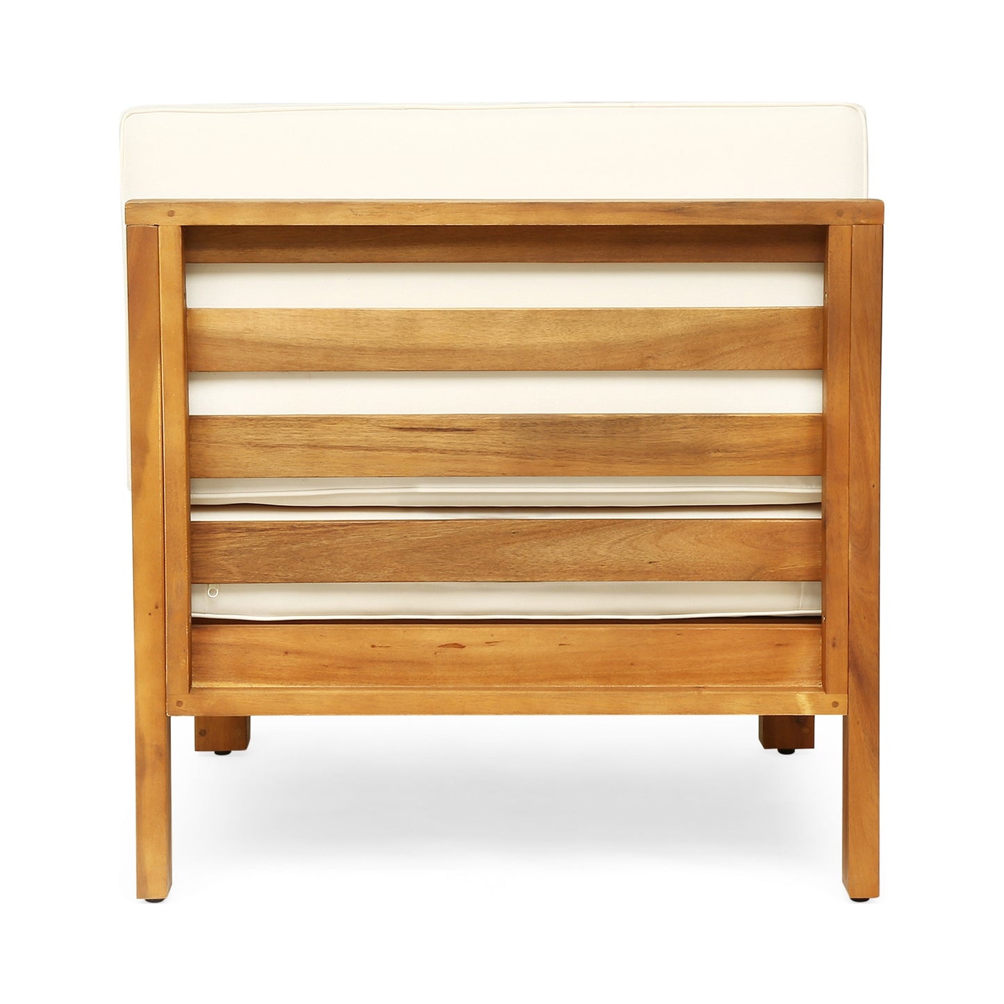 Set di divani componibili da esterno Oana in legno di acacia da 9 pezzi con tavolino da caffè di Christopher Knight Home