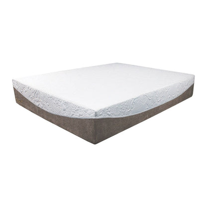 Materasso Oasis Queen Non Flip da 10 pollici in memory foam/gel infuso