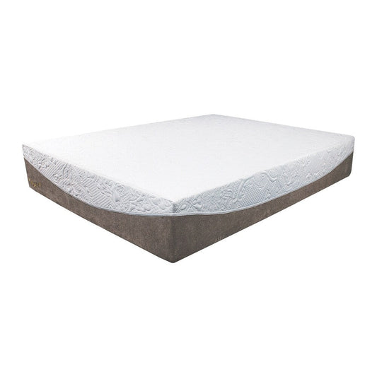 Materasso Oasis Queen Non Flip da 10 pollici in memory foam/gel infuso