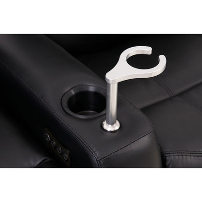 Portabicchieri da vino in alluminio ottano