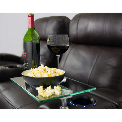 Tavolo girevole in vetro ottano